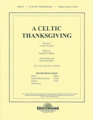 couverture A Celtic Thanksgiving Shawnee Press
