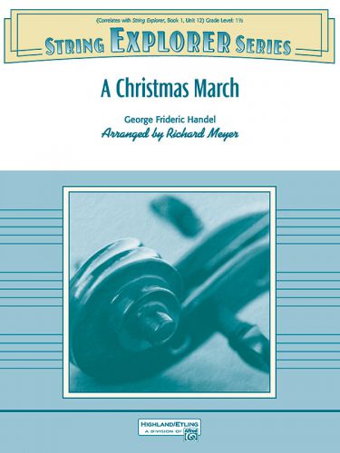 couverture A Christmas March ALFRED