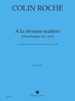 couverture A la rveuse matire (chromatique des ciels) Jobert