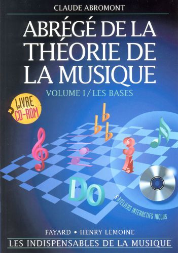 couverture Abrg de la thorie de la musique Vol.1 Editions Henry Lemoine