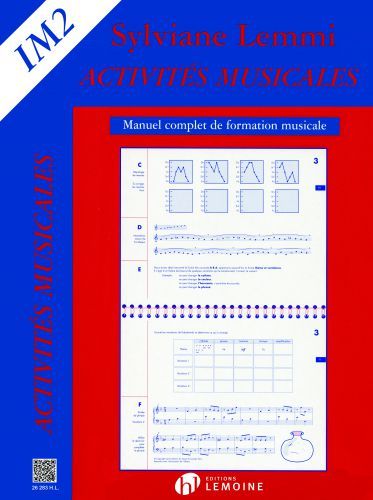 couverture Activits Musicales IM2 Editions Henry Lemoine