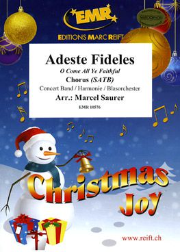 couverture Adeste Fideles (+ Chorus SATB) Marc Reift