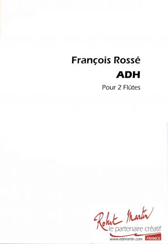 couverture ADH pour 2 flutes Editions Robert Martin