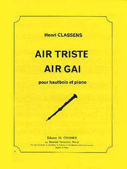 couverture Air gai - Air triste Combre