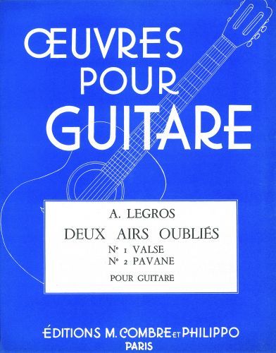 couverture Airs oublis (2) : Pavane - Valse Combre