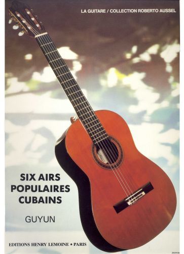 couverture Airs populaires cubains (6) Editions Henry Lemoine