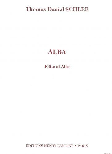 couverture Alba Op.26 Editions Henry Lemoine