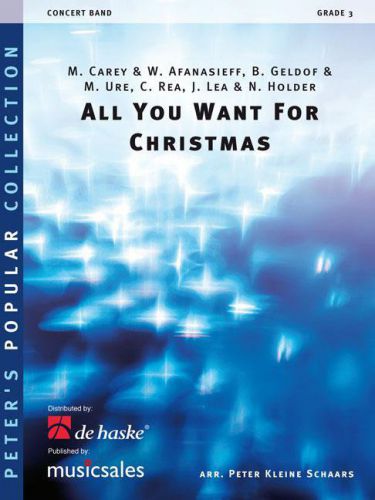 couverture All You Want For Christmas De Haske