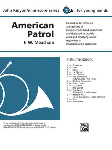 couverture American Patrol ALFRED
