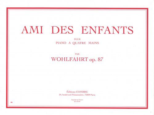 couverture Ami des enfants Op.87 Combre