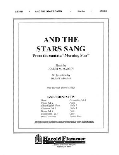 couverture And the Stars Sang from Morning Star Shawnee Press
