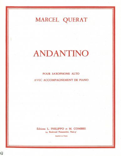 couverture Andantino Combre