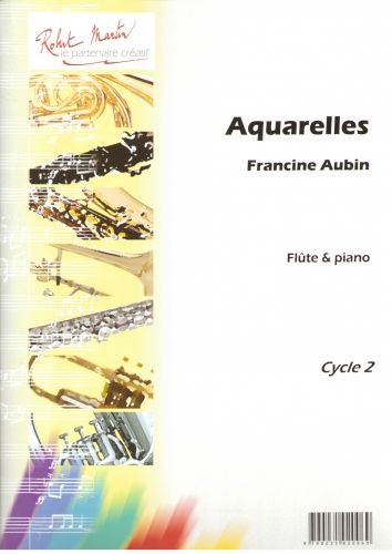 couverture Aquarelles Editions Robert Martin