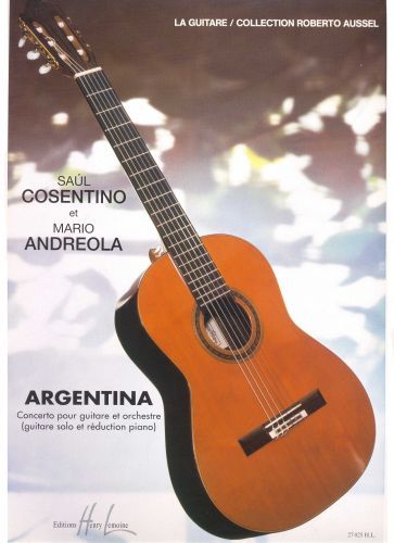 couverture Argentina Editions Henry Lemoine