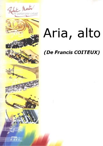 couverture Aria, Alto Editions Robert Martin