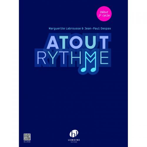 couverture Atout rythme - dbut 2e cycle Editions Henry Lemoine