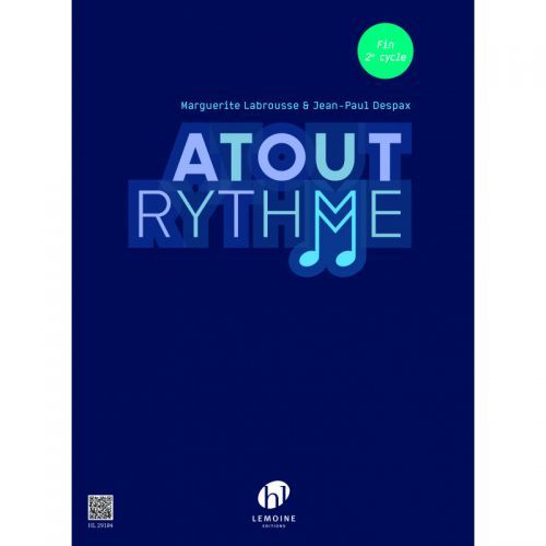 couverture Atout rythme - fin 2e cycle Editions Henry Lemoine