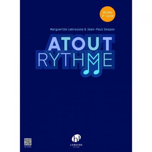 couverture Atout rythme - milieu 2e cycle Editions Henry Lemoine