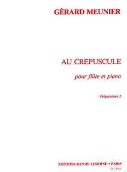 couverture Au Crpuscule Editions Henry Lemoine