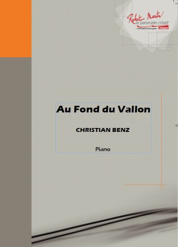 couverture Au Fond du Vallon Editions Robert Martin