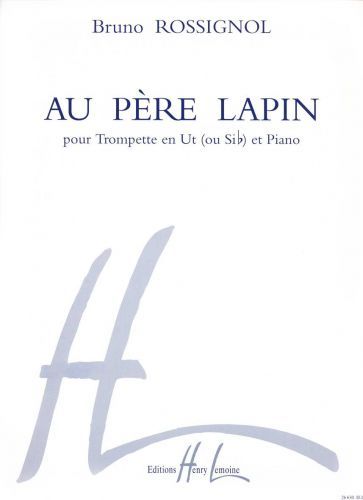 couverture Au Pre Lapin Editions Henry Lemoine