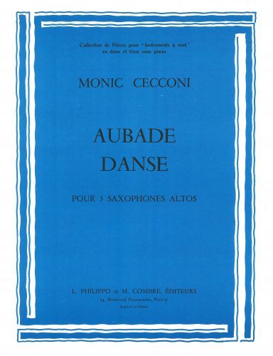 couverture Aubade - Danse Combre