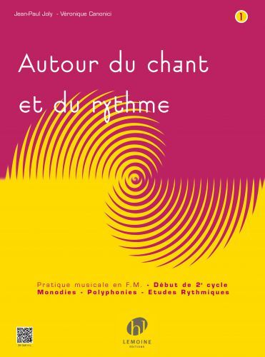 couverture Autour du chant et du rythme Vol.1 Editions Henry Lemoine