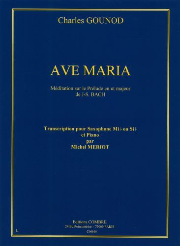 couverture Ave Maria Combre