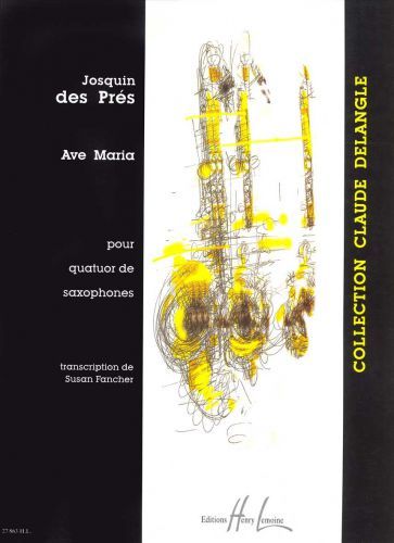 couverture Ave Maria Editions Henry Lemoine