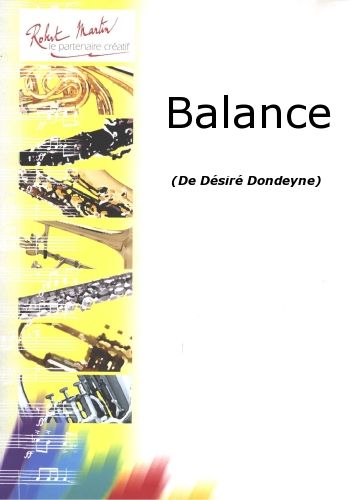 couverture Balance Editions Robert Martin