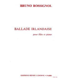 couverture Ballade Irlandaise Editions Henry Lemoine