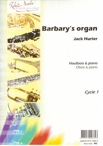 couverture Barbary'S Organ Editions Robert Martin