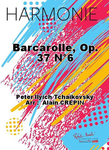 couverture Barcarolle, Op. 37 N6 Martin Musique