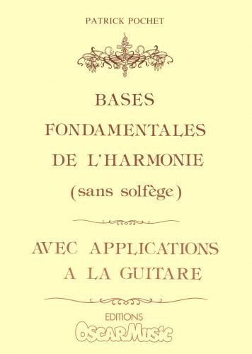 couverture Bases fondamentales de l'harmonie Editions Henry Lemoine