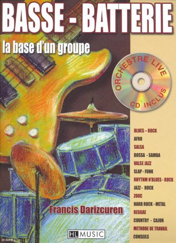 couverture Basse - Batterie Editions Henry Lemoine