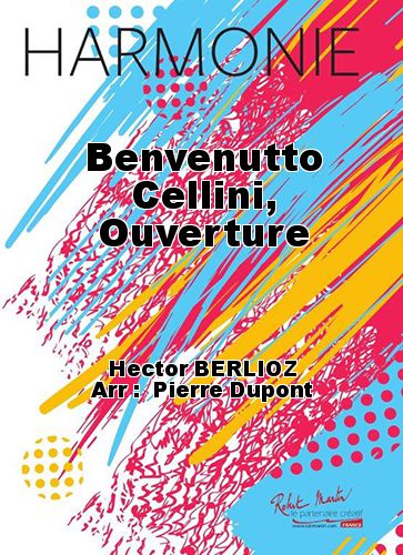 couverture Benvenutto Cellini, Ouverture Martin Musique