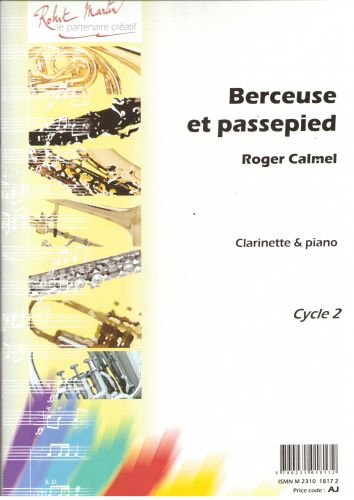 couverture Berceuse et Passepied Editions Robert Martin