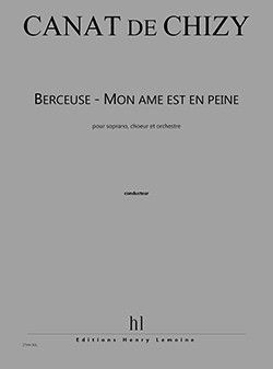 couverture Berceuse - Mon me est en peine Editions Henry Lemoine