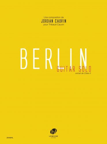 couverture Berlin Editions Henry Lemoine