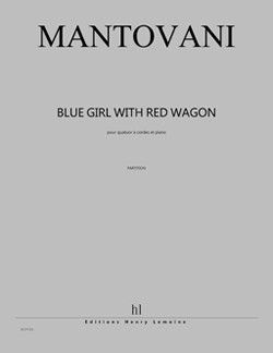 couverture Blue girl with red wagon Editions Henry Lemoine