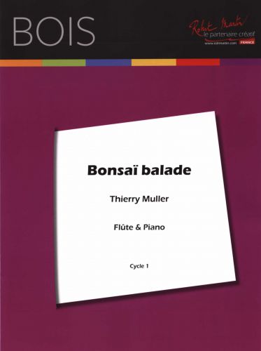 couverture Bonsai Balade Editions Robert Martin