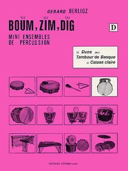 couverture Boum, Zim, Dig Vol.D - 12 duos Combre