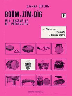 couverture Boum, Zim, Dig Vol.F - 12 duos Combre