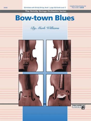 couverture Bow-town Blues ALFRED