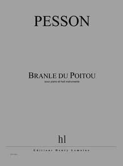 couverture Branle du Poitou Editions Henry Lemoine