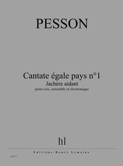 couverture Cantate gale pays n1 - Jachre aidant Editions Henry Lemoine