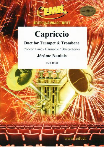 couverture Capriccio Duet for Trumpet & Trombone Marc Reift