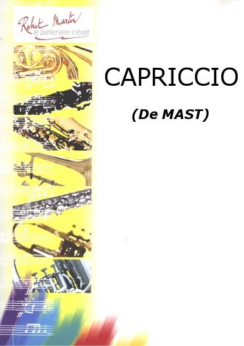 couverture Capriccio Editions Robert Martin