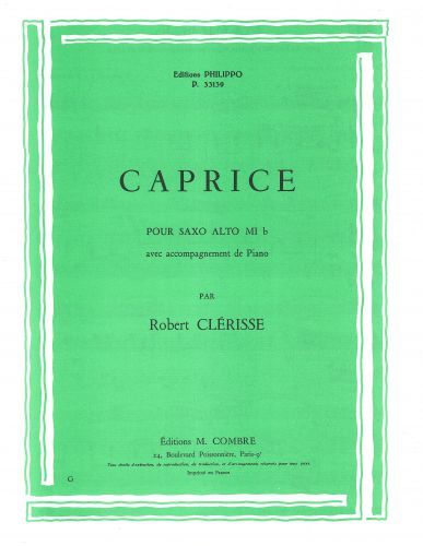 couverture Caprice Combre