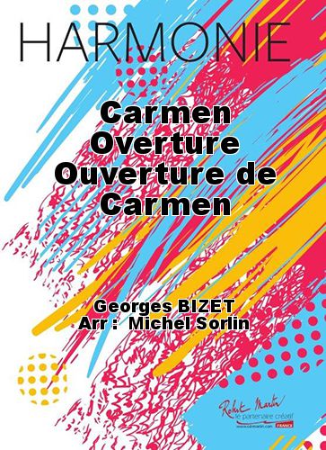 couverture Carmen Overture Ouverture de Carmen Martin Musique